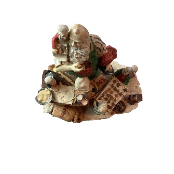 House of Lloyd Christmas Gift *Santa baking Cookies Workshop*EUC*Display - Picture 2 of 6